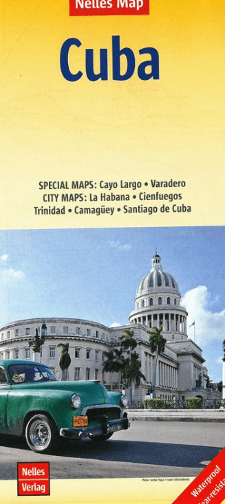 Landkaart Wegenkaart Cuba - Nelles Verlag