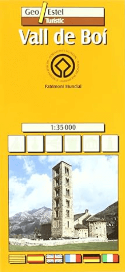 Wegenkaart Toerismekaart T03-102 Vall de Boi - GeoEstel