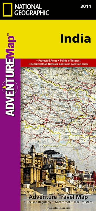 Landkaart Wegenkaart 3011 India Indië - Nat Geo