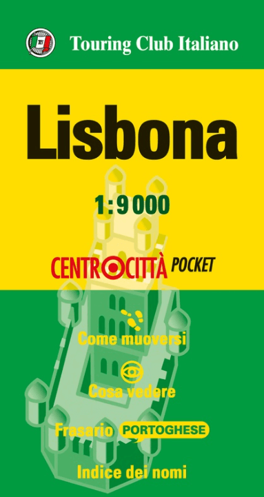 Stadsplattegrond Centrocittà Pocket Lissabon - TCI