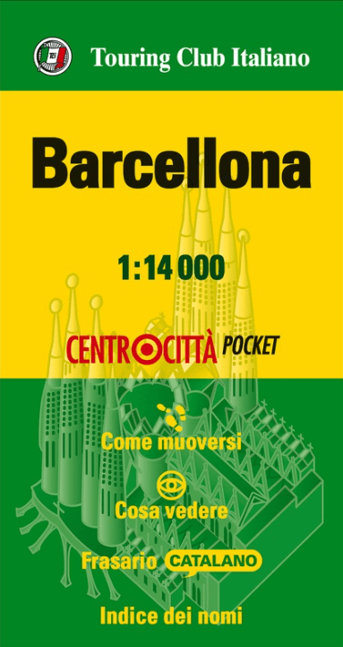 Stadsplattegrond Centrocittà Pocket  Bologna - TCI