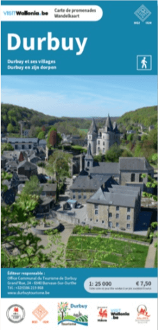 Wandelkaart Durbuy - NGI