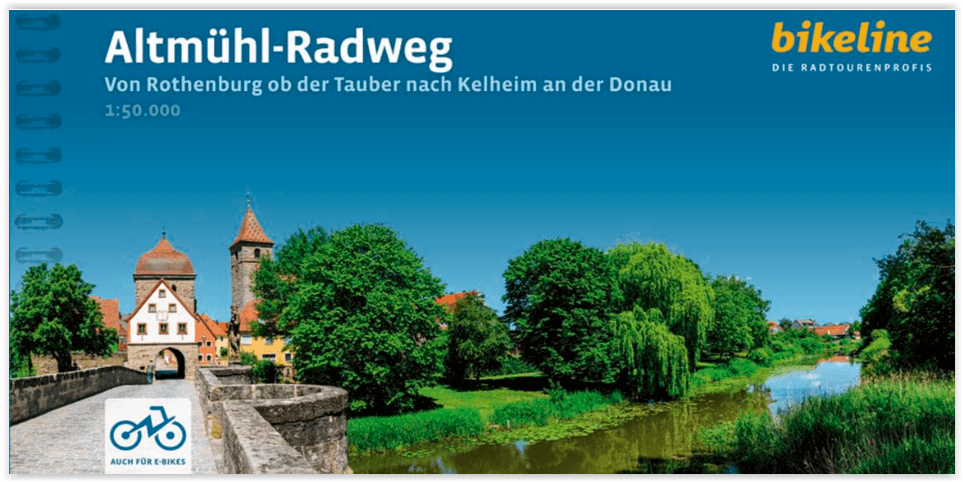 Fietsgids Altmühl Radweg Beieren Duitsland - Bikeline