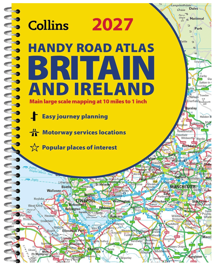 Wegenatlas Britain & Ireland road atlas - Harper Collins