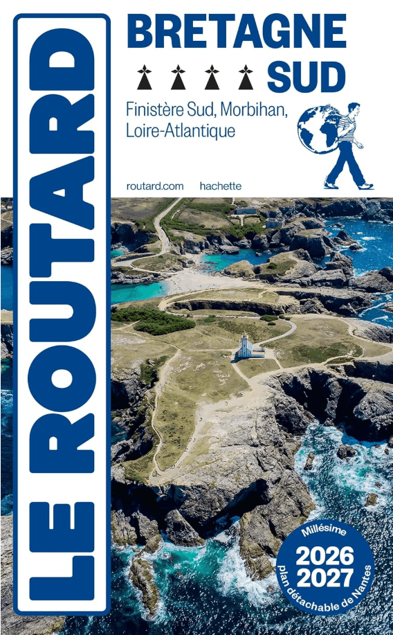 Guide Bretagne Sud 2026-27 + plan Nantes - Le Routard