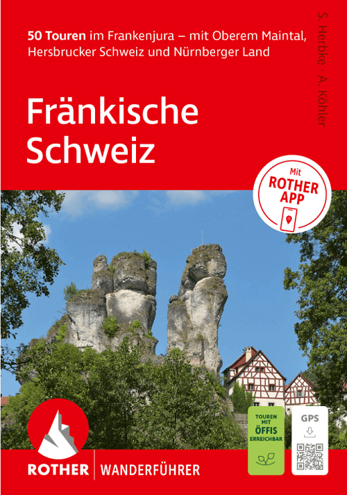 Wandelgids Fränkische Schweiz, Oberem Maintal - Rother