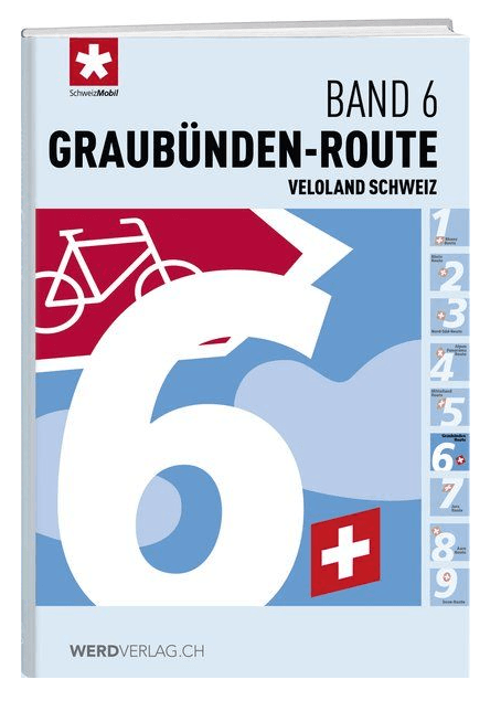 Fietsgids Veloland Band 6 Schweiz Graubünden-Route - AT Werd Verl