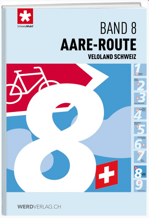 Fietsgids Veloland Band 8 Schweiz Aare-Route - AT Werd Verlag