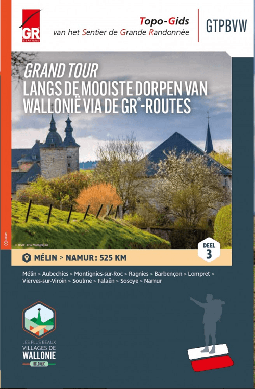 Wandelgids 3 Mooiste dorpen van Wallonië (NED) - Les Sentier