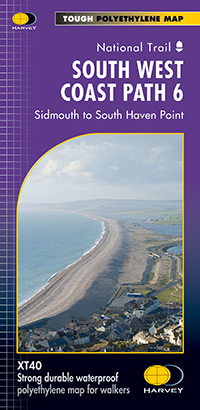 Wandelkaart - South West Coast Path 6 - Harvey maps