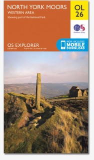 Wandelkaart OL26 North York Moors - Western area - OSI