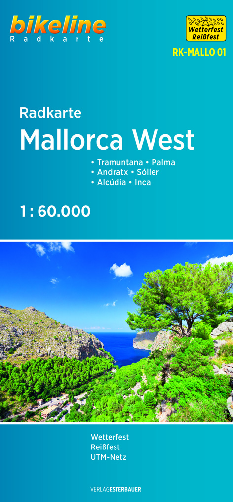 Fietstourkaart Mallorca - Estenbauer