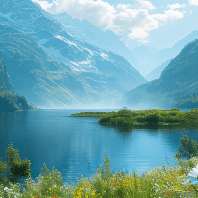 Jotunheimen National Park, Noorwegen